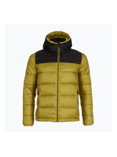 Мъжко подплатено яке CMP 35K3747 Fix Hood golden green