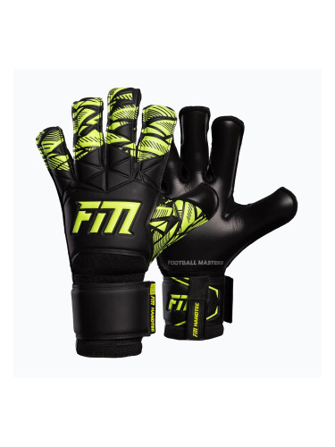Вратарски ръкавици Football Masters Invictus X Training black/green