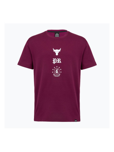 Мъжка тренировъчна тениска Under Armour Project Rock Terry Q3 purple