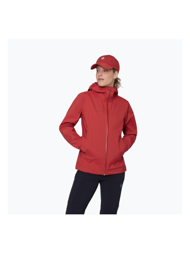 Дамско ветроустойчиво яке Mammut Ducan HS Hooded dark mammut red