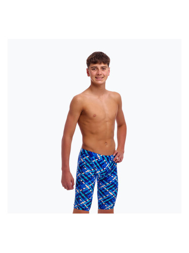 Детски шорти за плуване тип клин Funky Trunks Training Jammers under over