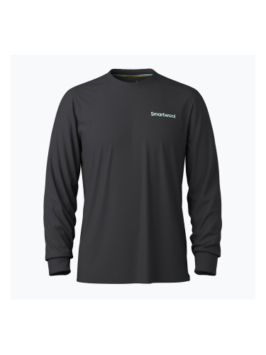 Мъжка блуза с дълъг ръкав Smartwool Gondola View Graphic Tee black