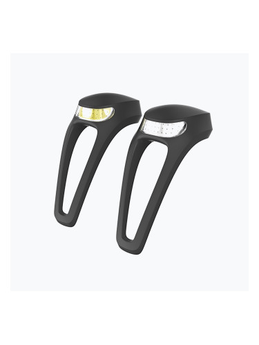Комплект черни светлини за велосипед Knog Frog V3 Twinpack 13138