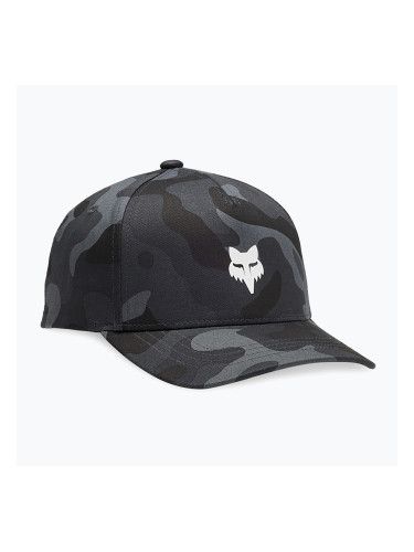 Fox Racing Camo 110 Sb Jr черна камуфлажна детска бейзболна шапка