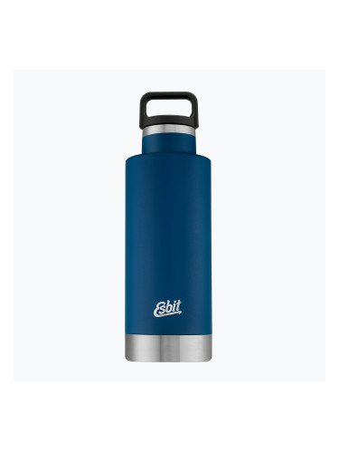 Esbit Sculptor Термоизолирана бутилка от неръждаема стомана "Стандартно гърло" 750 ml fleece blue