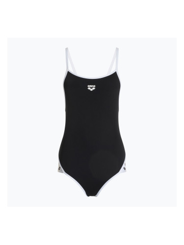 Дамски бански костюм от една част arena Icons Super Fly Back Solid black / white