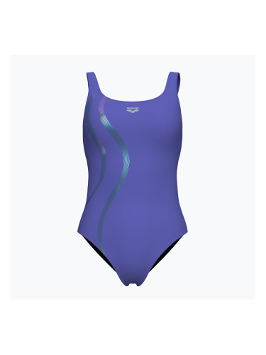 Дамски бански костюм от една част arena Ginevra Wing Back violet