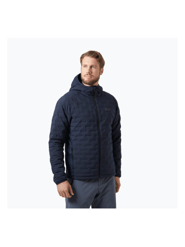Мъжко яке за ветроходство Helly Hansen HP Hybrid Stretch Hooded Insulator navy