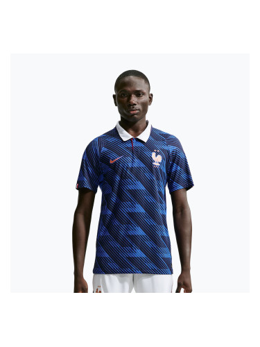 Мъжка футболна фланелка Nike FFF 2026/27 Match Home game royal/metallic copper