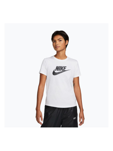 Дамска тениска Nike Sportswear Club Essentials Logo white/black
