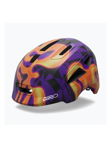 Детска велосипедна каска Giro Scamp II matte purple lava