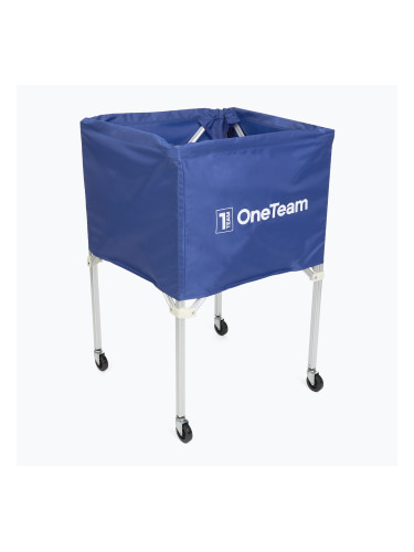 Количка за волейболни топки OneTeam Blue nest