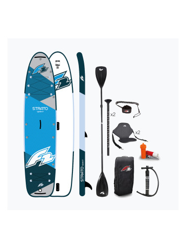 SUP дъска F2 Strato Giant 12'8“ Minicombo blue