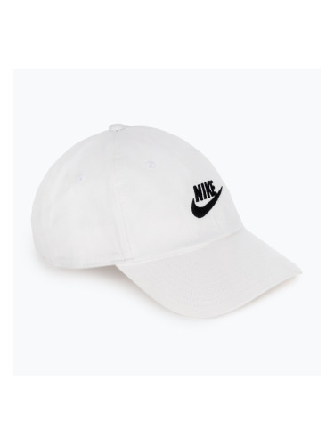 Бейзболна шапка Nike Club Unstructured Futura Wash white/black