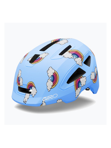 Детска велосипедна каска Giro Scamp II matte multi rainbow