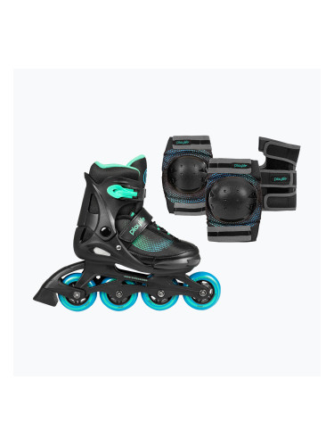 Детски ролери с протектори Playlife Joker Combo Jr blue sky