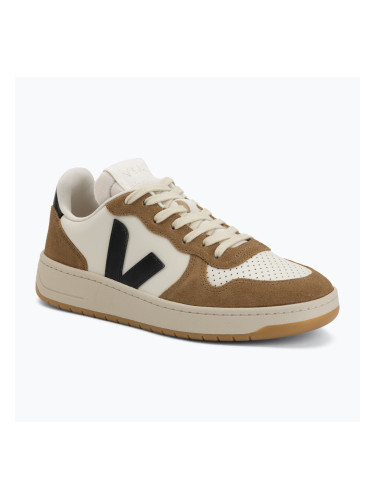 Мъжки обувки VEJA V-10 Prime Leather pure/black/tent