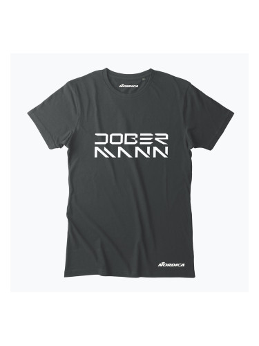 Мъжка тениска Nordica Dobermann black/white