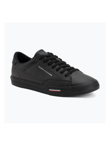 Мъжки кецове Tommy Hilfiger Vulc Core RBW Long Lace Leather black