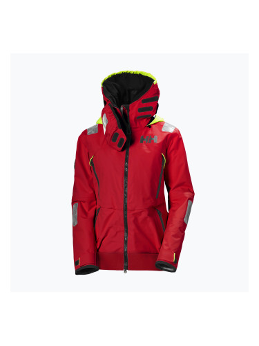 Дамско ветроходно яке Helly Hansen Aegir Race alert red