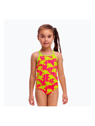 Детски цял бански костюм Funkita Printed One Piece sweet coconuts
