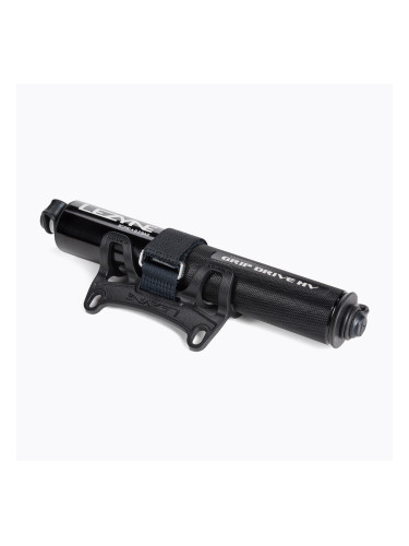 Велопомпа Lezyne GRIP DRIVE HV S ABS FLEX 90psi черна LZN-1-MP-GRIPHV-V1S04