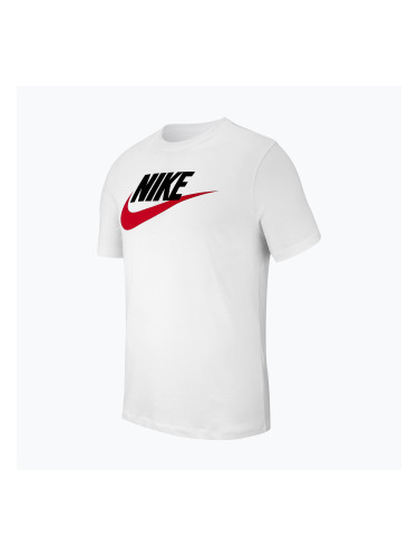 Мъжка тениска Nike Sportswear White/Black/University Red