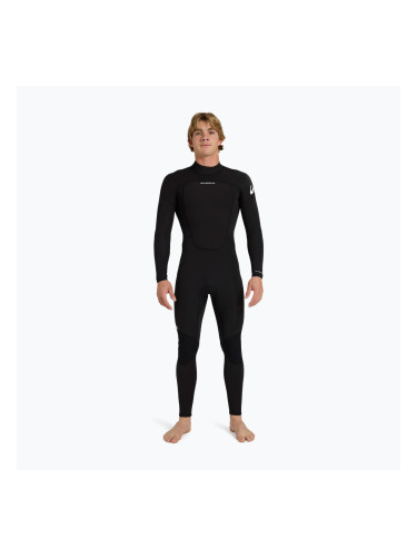 Мъжки неопренов костюм за плуване Quiksilver Prologue+ 3/2 mm Back Zip Flatlock black