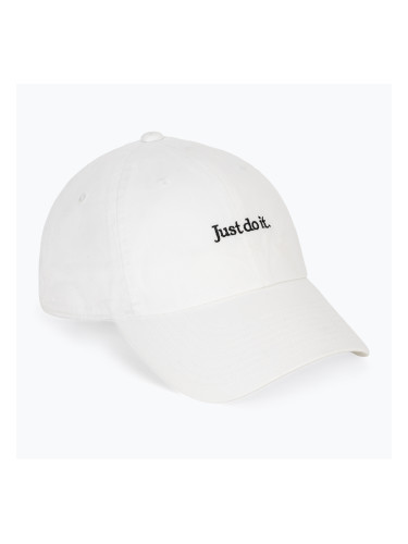 Шапка с козирка Nike Club Unstructured JDI white/black