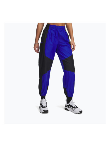 Дамски панталони за тренировка Under Armour Project Rock Woven Bottom black