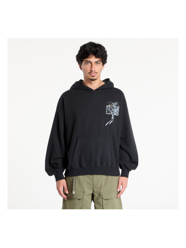 Суитшърт Jordan Brooklyn Men's Oversized Pullover Hoodie Black/ Starfish M