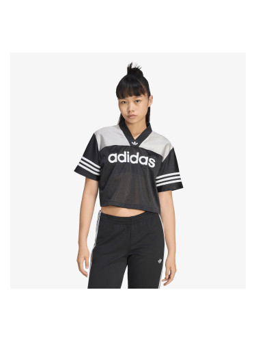 Фланелка adidas Crop Jersey Black/ Grey Two/ White L