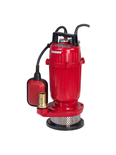 Помпа потопяема за мръсна вода, RAIDER RD-CAWP51, 550W, 1", 17 м напор