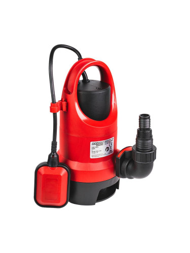 Помпа водна, потопяема, за мръсна вода, RAIDER RD-WP67, 550W, 1", 7 м напор, с поплавък