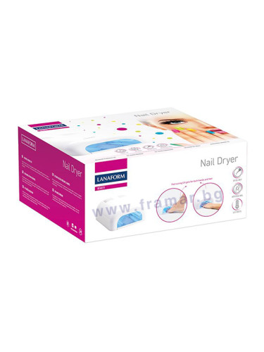 ЛАНАФОРМ UV ЛАМПА ЗА НОКТИ NAIL DRYER