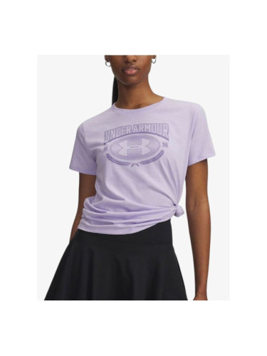 UNDER ARMOUR Varsity Ss Tee Purple