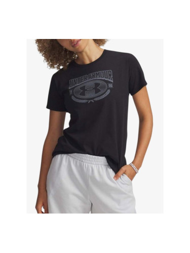 UNDER ARMOUR Varsity Ss Tee Black