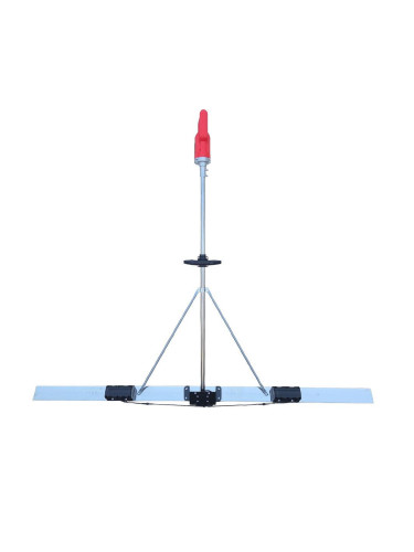 Вибромастар за бетон, акумулаторен, 300W, 21V, 7.5Ah, 195 см