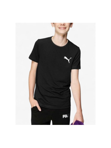PUMA Active Small Logo Tee Black