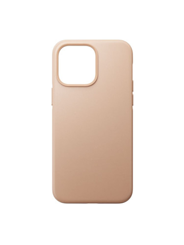 Гръб Nomad Modern Leather MagSafe Case за iPhone 14 Pro Max - Natural