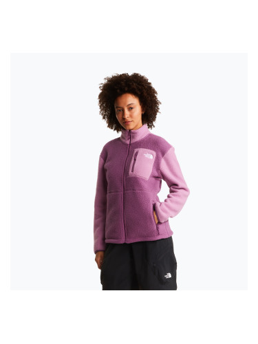Дамски поларен суитшърт The North Face Yumiori Full Zip chroma purple/hushed lavender
