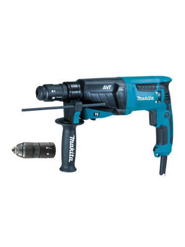 Перфоратор електрически Makita HR2631FT, 800W, SDS-plus, 2.4J