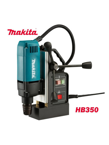 Бормашина настолна, с магнитна стойка, 1050W, 8kN, 35 мм, Makita HB350