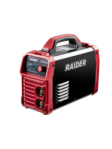 Електрожен инверторен RAIDER RDP-IW36, 250A, електроди 1.6-5 мм