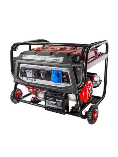 Генератор за ток, бензинов, RAIDER RD-GG04, 5.5kW, електрически стартер