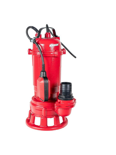 Помпа водна за мръсна вода с нож, RAIDER RD-CAWP56, 1100W, 2", 13 м напор