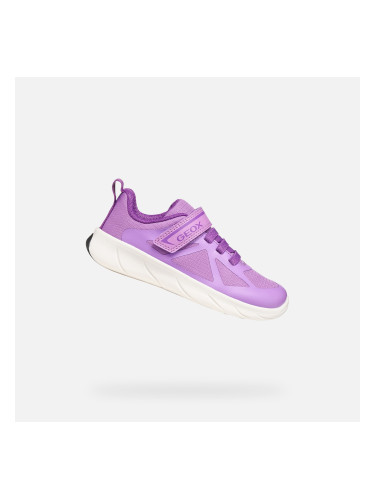 Purple Girls Barefoot Sneakers Geox Foot-run - Girls