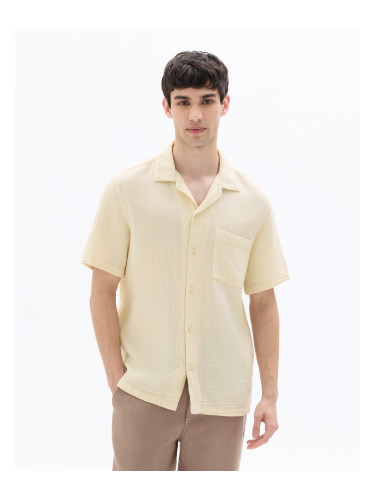 Мъжка бежова риза Celio