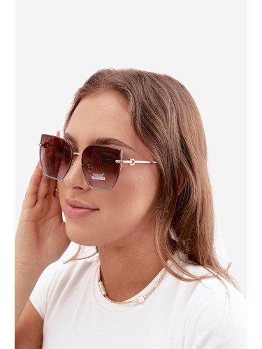 Дамски безрамкови очила Cat Eye UV 400