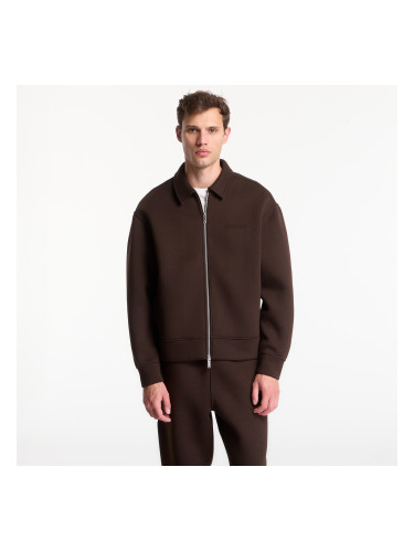 Яке Calvin Klein Ls Cooling Spacer Fz Shirt Jacket Dark Coffee M